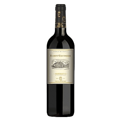 Baron Gauthiere Rouge Bordeaux Superieur 750ml - Baron Gauthiere BevMo! Baron Gauthiere Rouge Bordeaux Superieur 750ml - Baron Gauthiere BevMo!