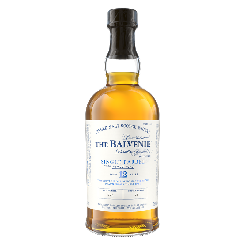 The Balvenie Single Barrel 12 Year Old Single Malt Scotch Whisky