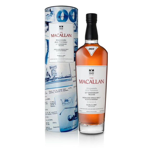 Macallan 007 Diamonds Are Forever 55th Anniversary 750ml
