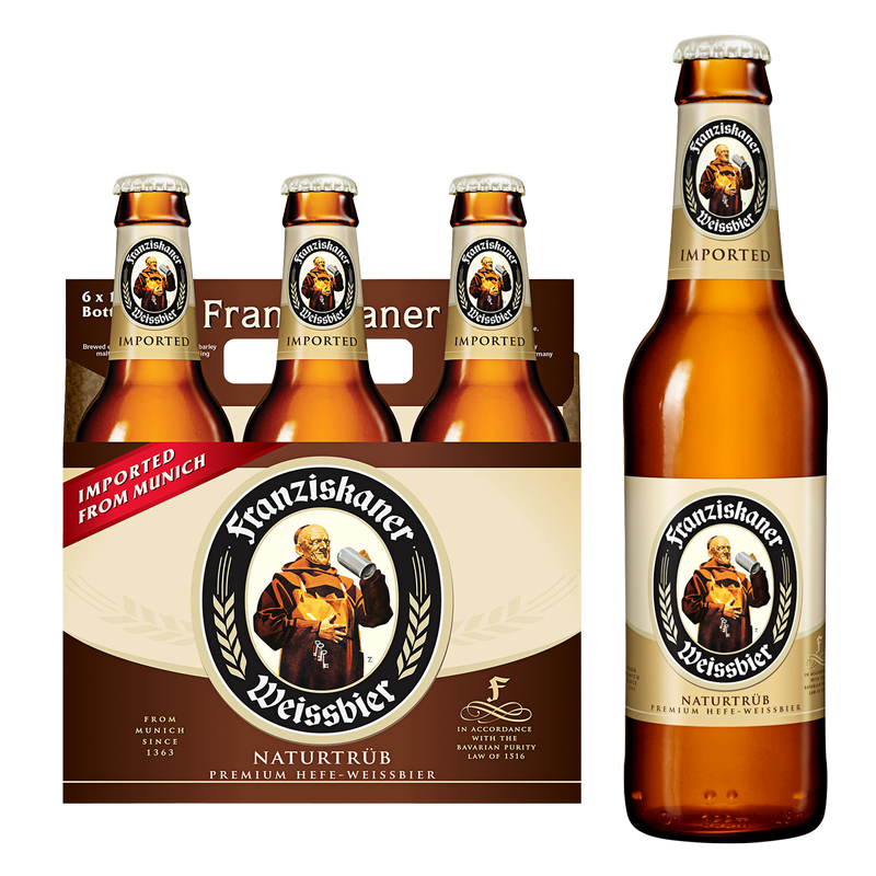 Franziskaner Hefe-Weissbier 6pk 12oz Btl - Franziskaner – BevMo!