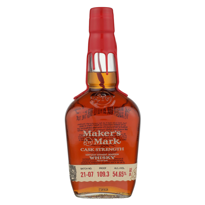 Maker's Mark Cask Strength Whiskey 750 ml (111 Proof) - Maker's
