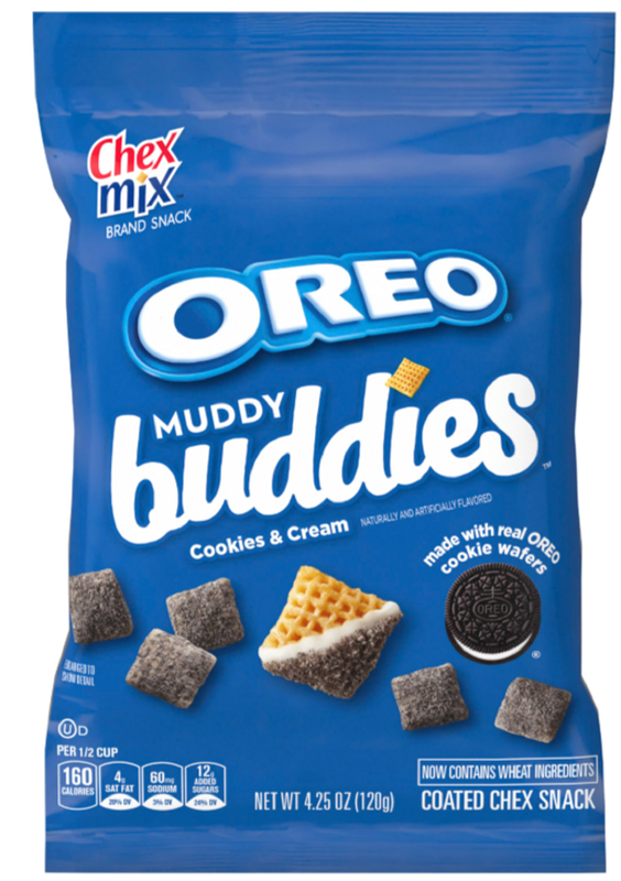 リラクゼーショングッズ TENSUKE ORIGINAL Biscotti H4CBHCRDP CRDB Chex Mix Cookies & Cream Muddy Buddies 4.25oz - Chex Mix – BevMo!