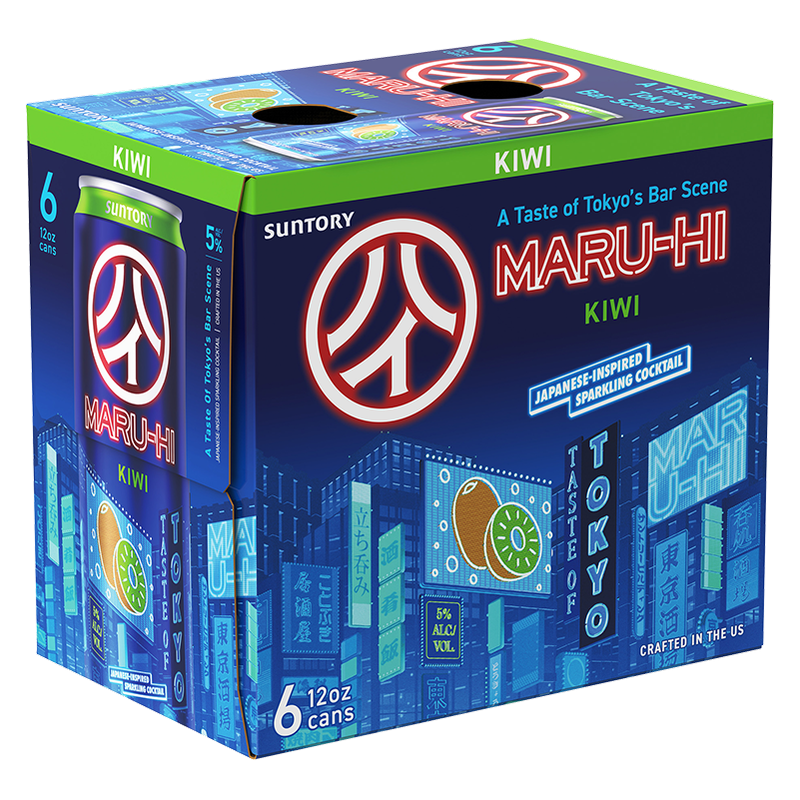 マルバノキ Suntory Maru-Hi Kiwi 6pk 12oz Can - Maru-Hi – BevMo!