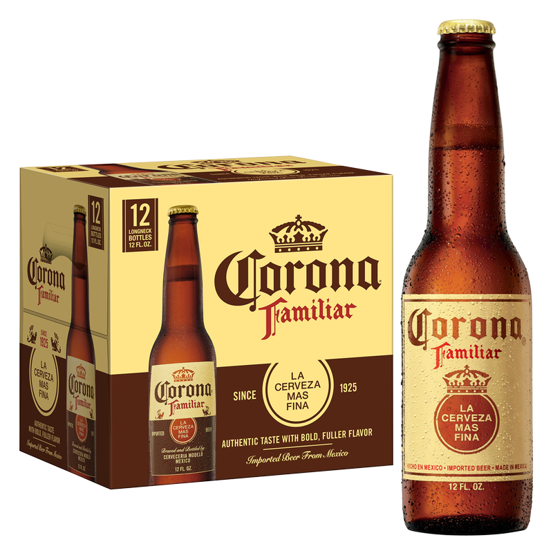 Corona Familiar 12pk 12oz Btl 4.8% ABV - Corona Familiar – BevMo!