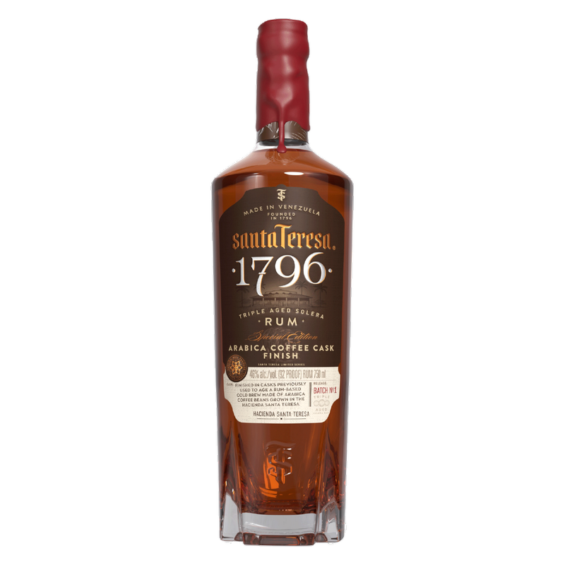 Santa Teresa 1796 Arabica Coffee Cask Finish 750ml Bottle - Santa