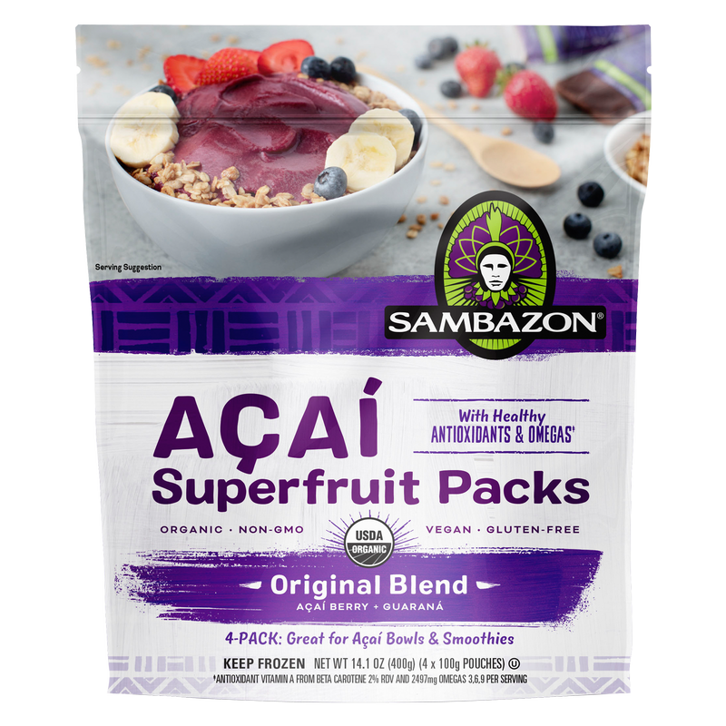 Sambazon Original Blend Smoothie Superfruit Pack - Sambazon Sambazon Original Blend Smoothie Superfruit Pack - Sambazon