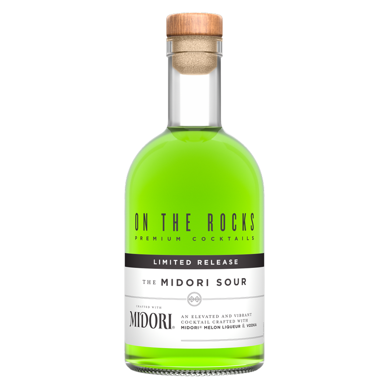 On the Rocks Midori Sour 375ml (40 Proof) - On the Rocks – BevMo!