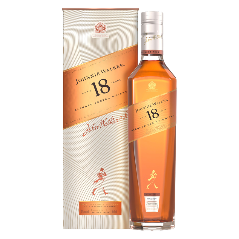Johnnie Walker 18yr Blended Scotch 750ml - Johnnie Walker – BevMo!