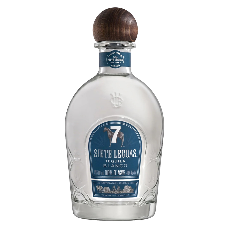 Siete Leguas Tequila Blanco 700ml (80 Proof) - 7 Leguas – BevMo! Siete Leguas Tequila Blanco 700ml (80 Proof) - 7 Leguas – BevMo!