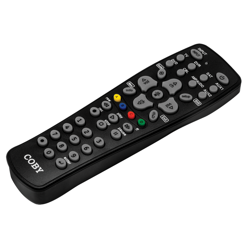 Coby 8-in-1 Universal Remote