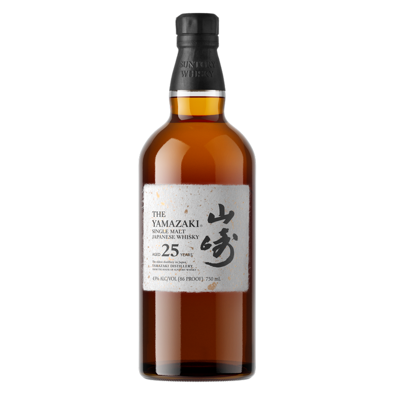 Yamazaki Single Malt Whisky 25 Yr 750ml - Yamazaki – BevMo!