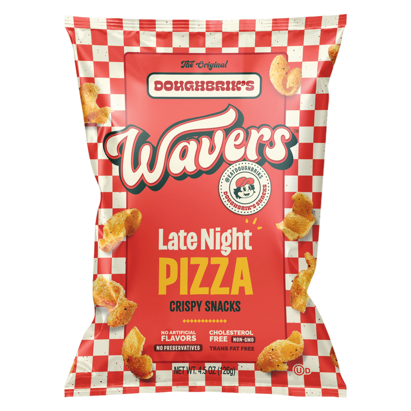 Doughbrik's Original Wavers Late Night Pizza, 4.5oz - Doughbrik's