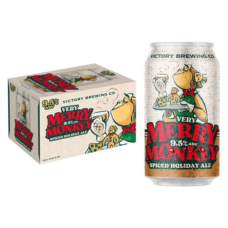 Victory Tiki Monkey Tropical Ale 6pk 12oz Can 7.5% ABV - Victory