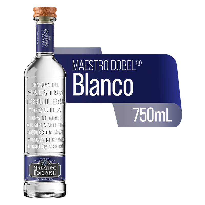 Maestro Dobel Silver Tequila 750ml (80 Proof) - Maestro Dobel – BevMo!