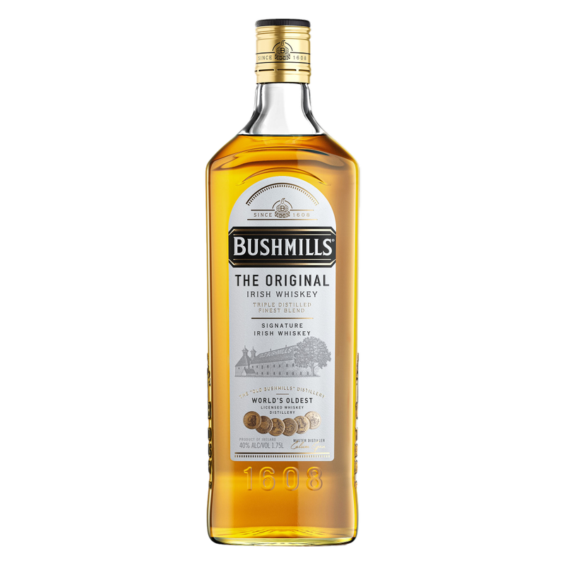 Bushmills アイリッシュウイスキー 750ml 43% Bushmills Original Irish Whiskey 1.75L (80 Proof) - Bushmills – BevMo!
