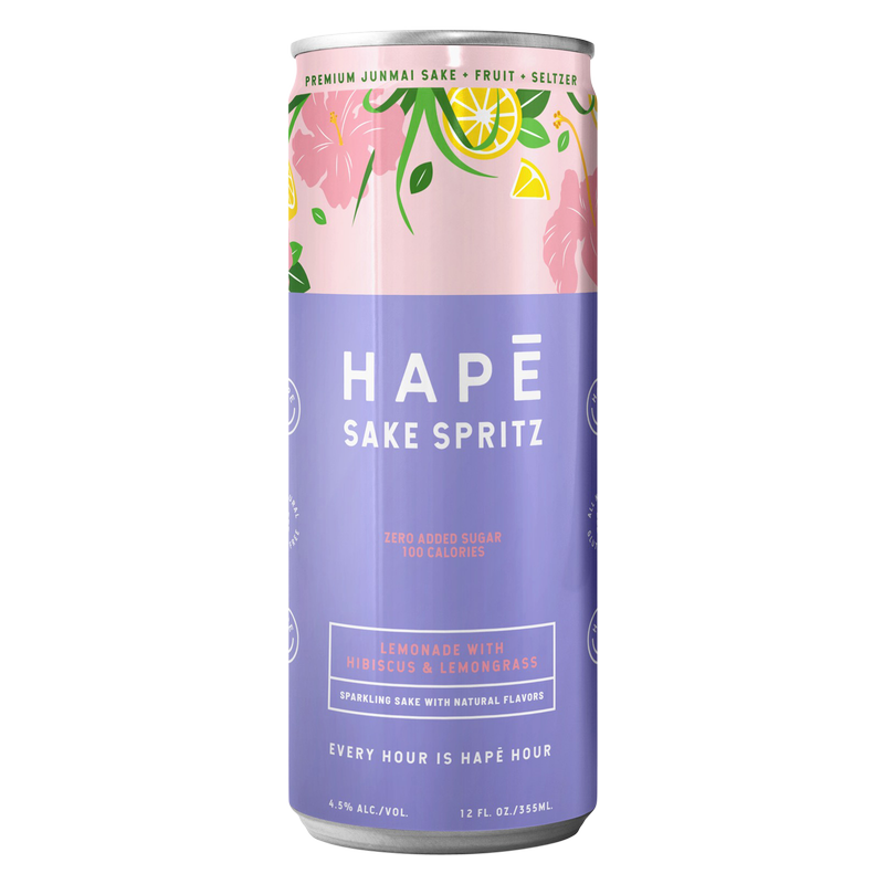 Hape Sake Spritz Lemonade 4 Pack (4PK 355 ML) - Hape – BevMo!