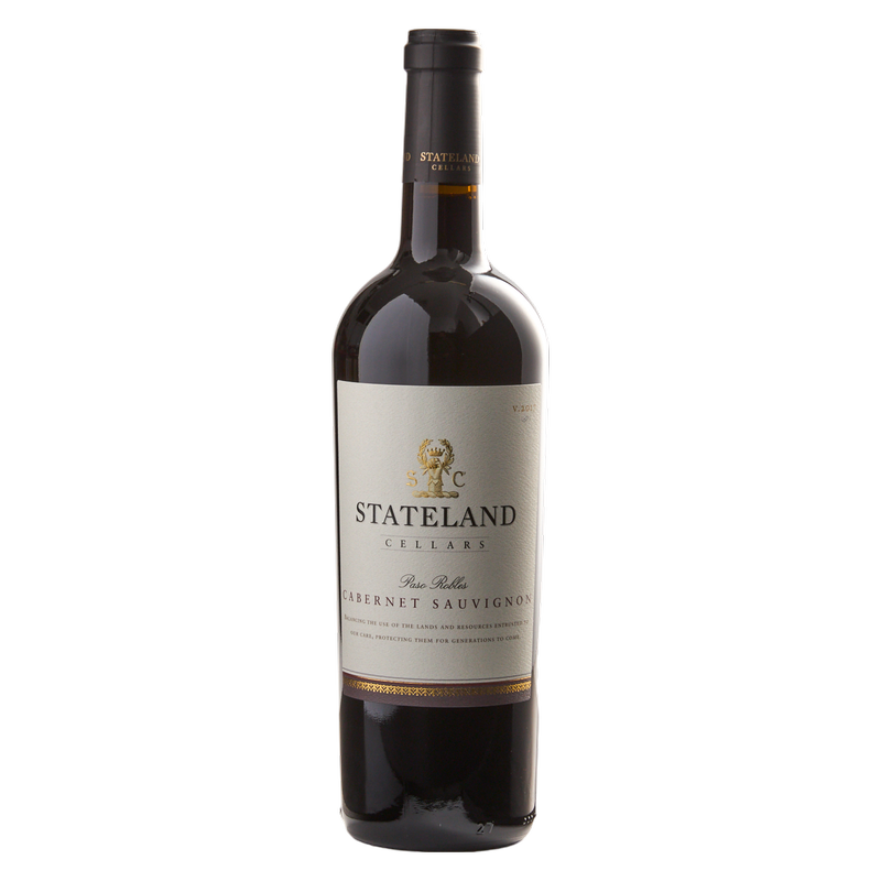 Stateland Cellars Cabernet Sauvignon 750ml - Stateland Cellars