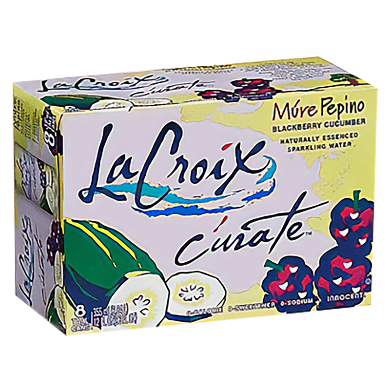 La Croix Curate Blackberry Cucumber Sparkling Water 8pk 12oz Can La Croix Curate Blackberry Cucumber Sparkling Water 8pk 12oz Can