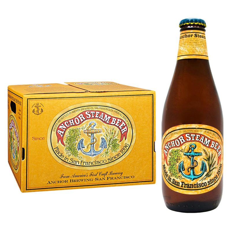 Anchor Steam 12pk 12oz Btl 4.9% ABV