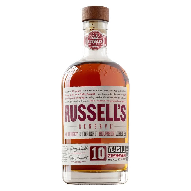 Russell's Reserve Bourbon Whiskey 750ml (90 Proof) - Russell's