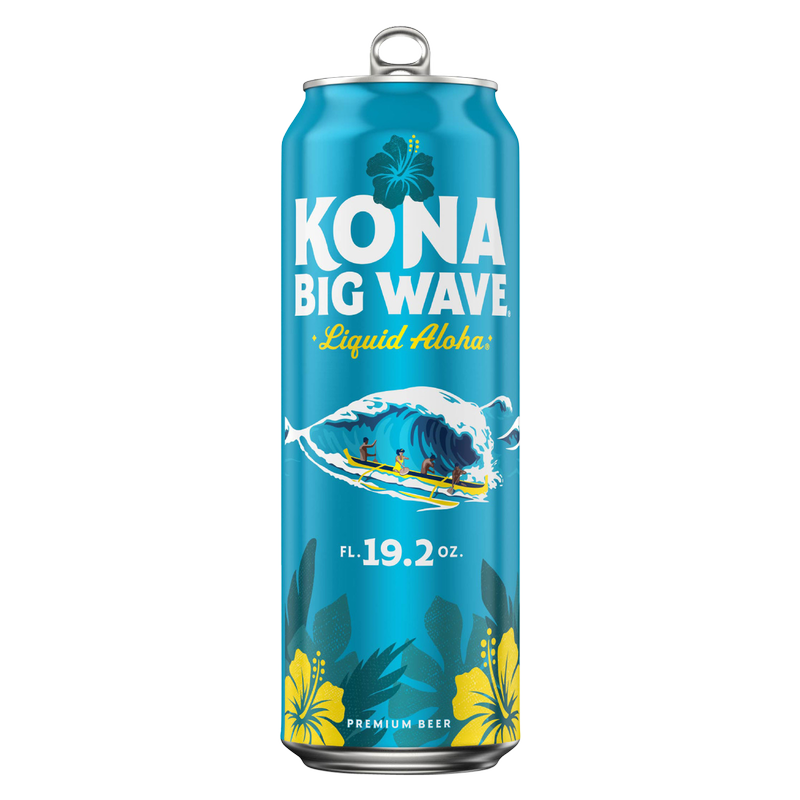 Kona Big Wave Premium Beer 19.2oz Can 4.4% ABV