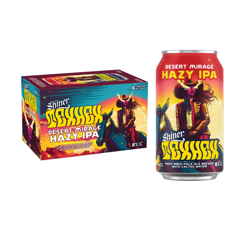 レア✨HarlemBeat ハーレムビート パズル Shiner Texhex Desert Mirage Hazy IPA 6pk 12oz Can 6% ABV - Shiner