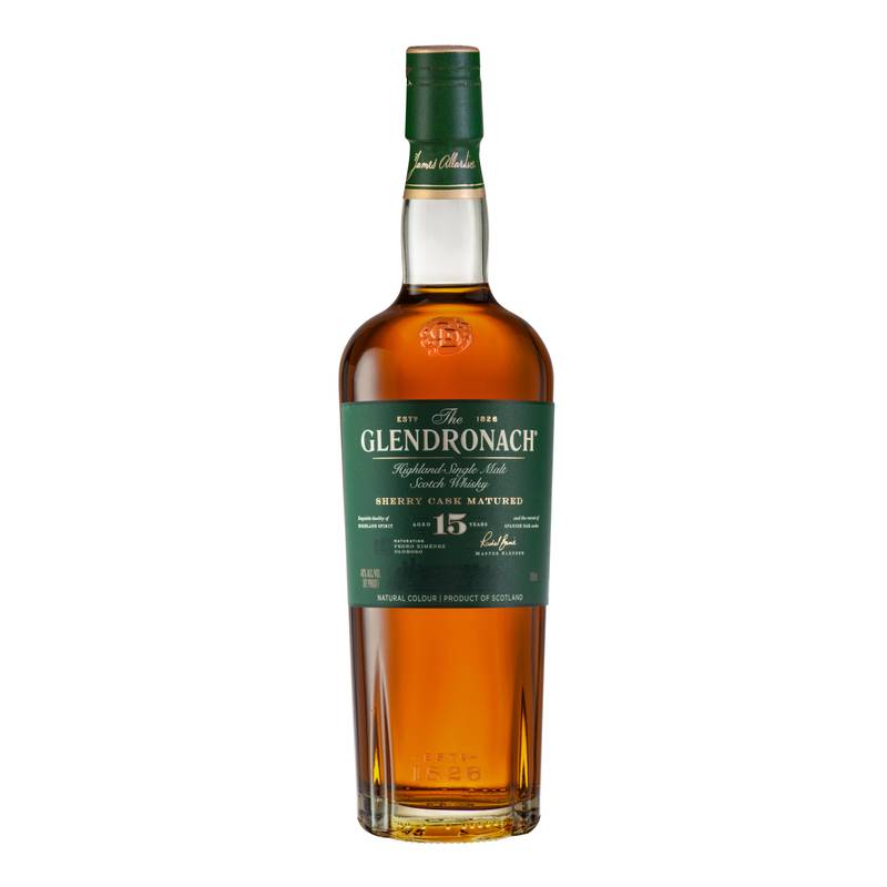 Glendronach Single Malt Scotch 15 Year 700ml - Glendronach – BevMo!