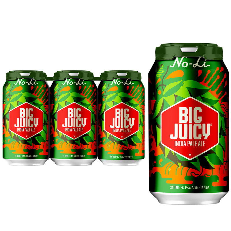 No-Li Brewhouse Big Juicy IPA 6pk 12oz Can 6.1% ABV
