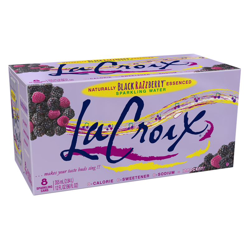 La Croix Black Razzberry 8pk 12oz Can - La Croix – BevMo!