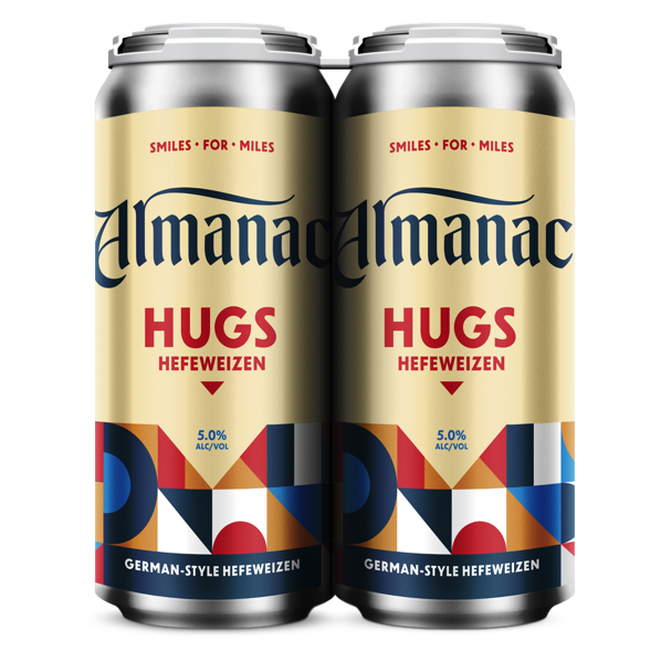 Almanac Hugs Hefeweizen (4PKC 16 OZ) - Epic Brewing – BevMo!