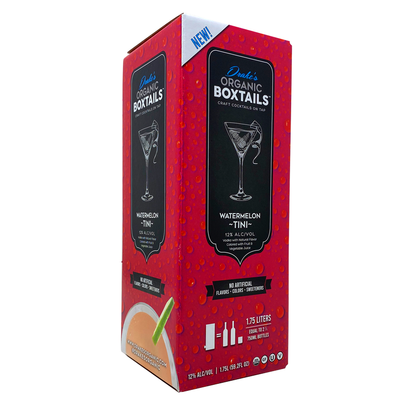 ム*い様 DRAKE ドレイク Cocktail コックテール 157cm 新品 Drake's Organic Boxtail Watermelon Tini 1.75L (24 Proof) - Drake's