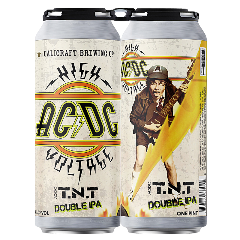 Calicraft Brewing Co. AC/DC TNT Double IPA 4pk 16oz Cans