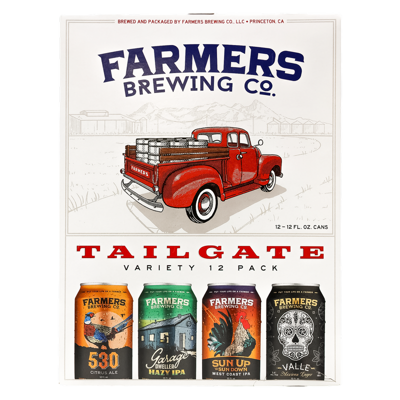 Farmers Brewing Co. Tailgate Variety Pack 12pk 12oz Can