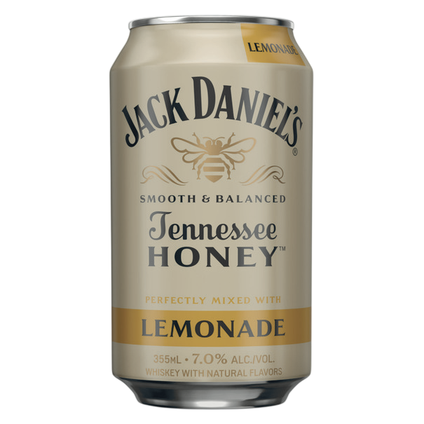 Jack Daniel's Tennessee Honey Lemonade 4pk 12oz - Jack Daniel's