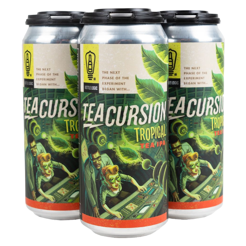 Bottle Logic Teacursion Tropical Tea IPA 4pk 16oz