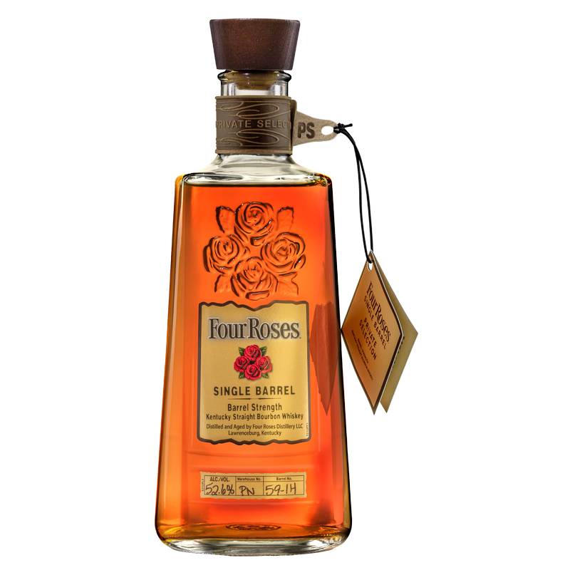 Four Roses Private Selection Single Barrel Bourbon 750ml - Four Four Roses Private Selection Single Barrel Bourbon 750ml - Four