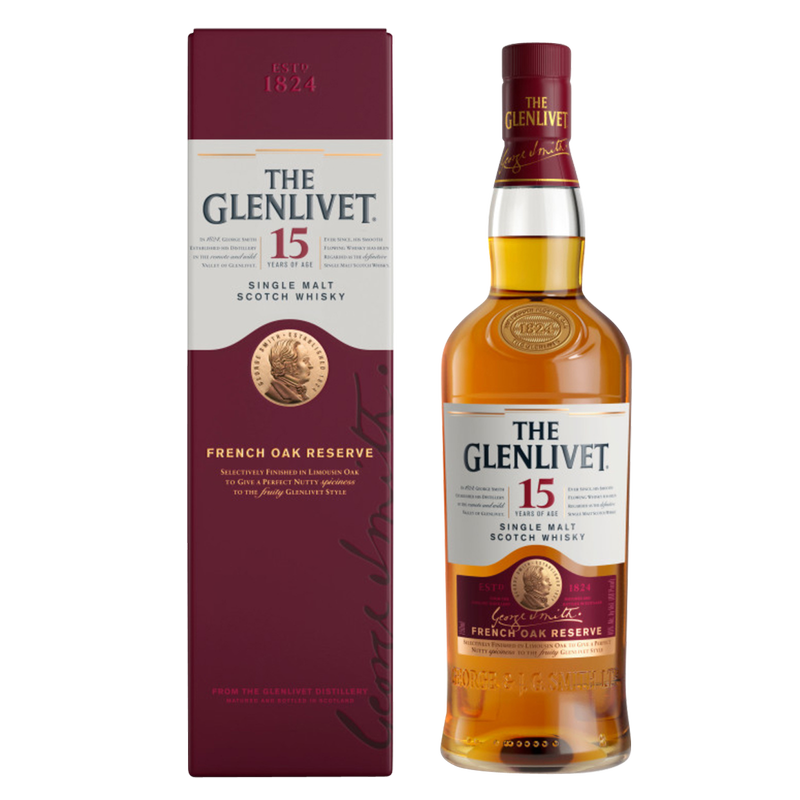 Glenlivet 15 Year Scotch 750 ml - Glenlivet – BevMo!