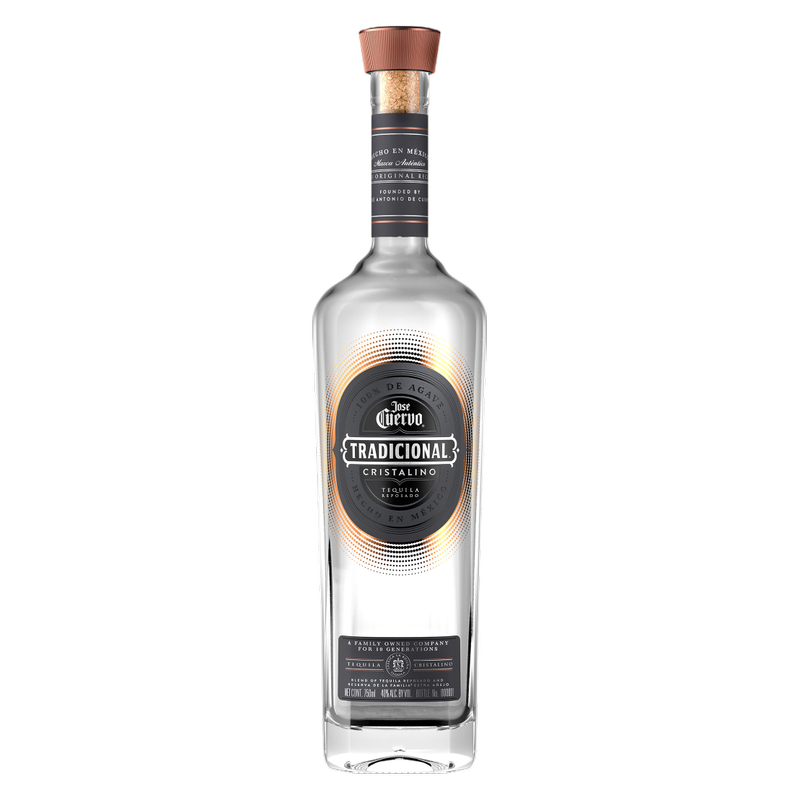 Jose Cuervo Tradicional Cristalino Tequila 750ml (80 Proof) - Jose