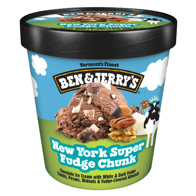Ben & Jerry's New York Super Fudge Ice Cream Pint - Ben & Jerry's