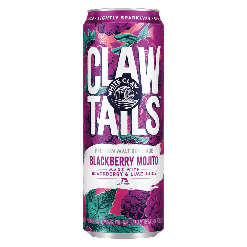 Clawtails Blackberry Mojito 12oz Can 7% ABV - White Claw – BevMo!