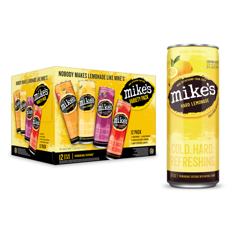 Mike's Hard Variety 12pk 12oz Can 5.0% ABV - Mike's Hard – BevMo!