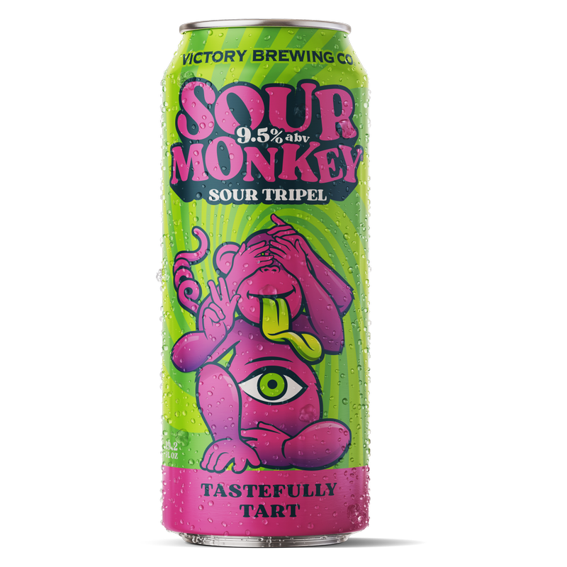 Victory Sour Monkey 19.2oz Can 9.5% ABV - Victory – BevMo! Victory Sour Monkey 19.2oz Can 9.5% ABV - Victory – BevMo!