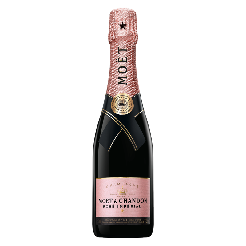 MOËT & CHANDON ROSÉ IMPÉRIAL 750ml375ml Moët & Chandon Rosé Impérial 375ml - Moet & Chandon – BevMo!