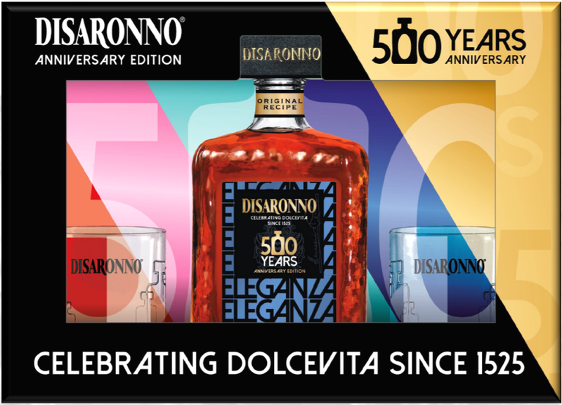 Disaronno Amaretto 500 Year Anniversary Gift Set - Disaronno – BevMo! Disaronno Amaretto 500 Year Anniversary Gift Set - Disaronno – BevMo!