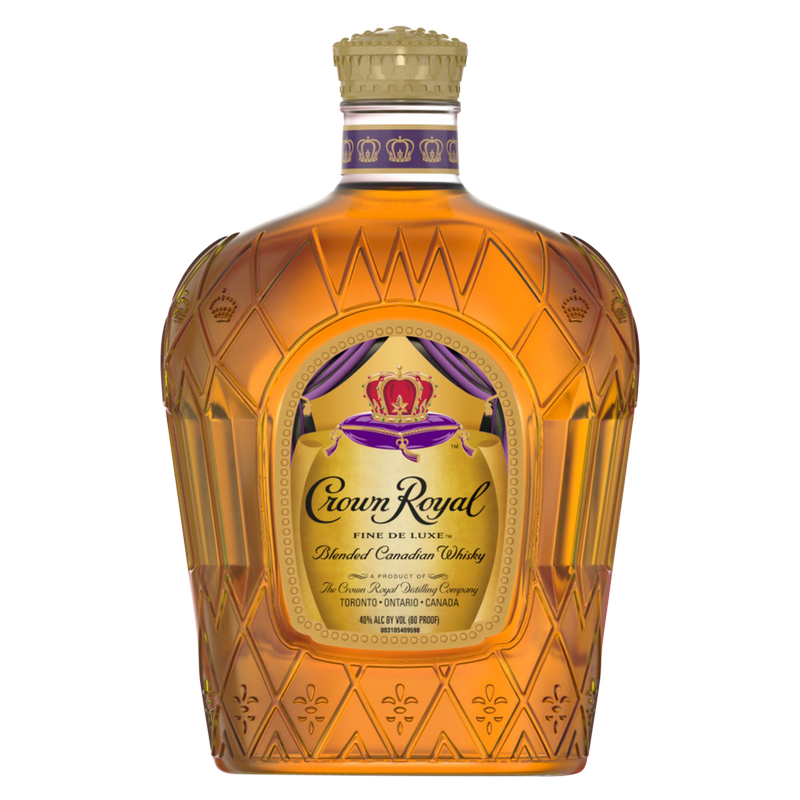 Crown Royal Canadian Whisky 1L (80 Proof) - Crown Royal – BevMo!