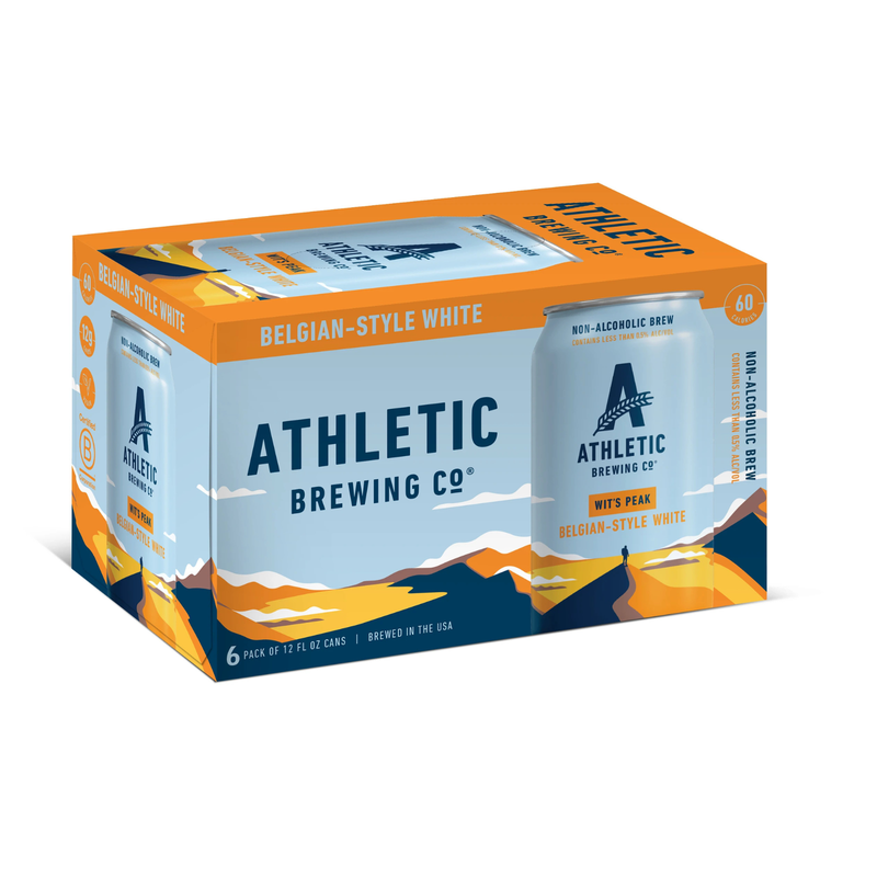 Athletic Brewing Seasonal - Wit's Peak 6pk 12oz Can - Athletic