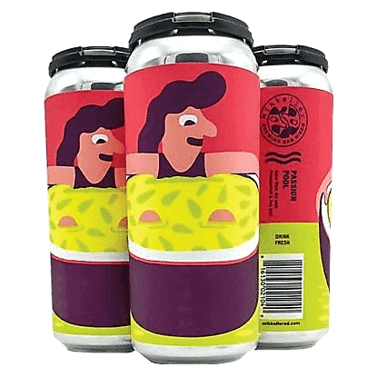 Mikkeller San Diego Passion Pool Passion Fruit Gose 4pk 16oz Can
