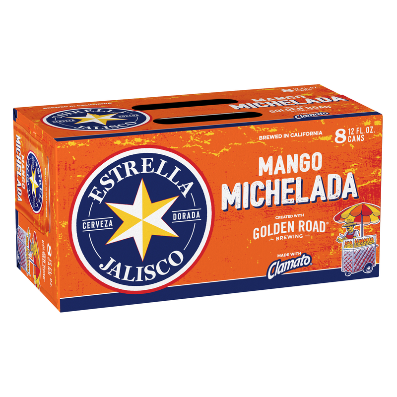 Estrella Jalisco Mango Michelada 8pk 12oz Can 3.5% ABV - Estrella
