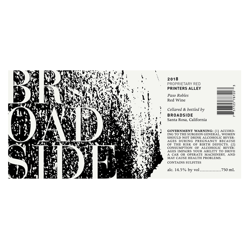 Broadside Prop Red 750ml