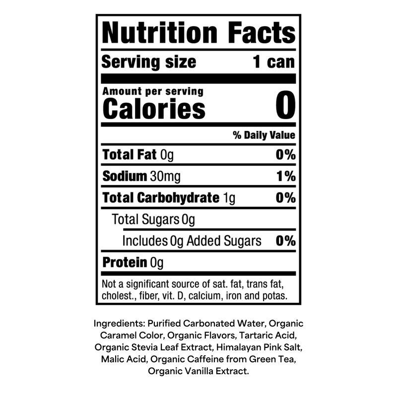 Nixie Classic Cola Organic Zero Sugar Soda 12oz Can